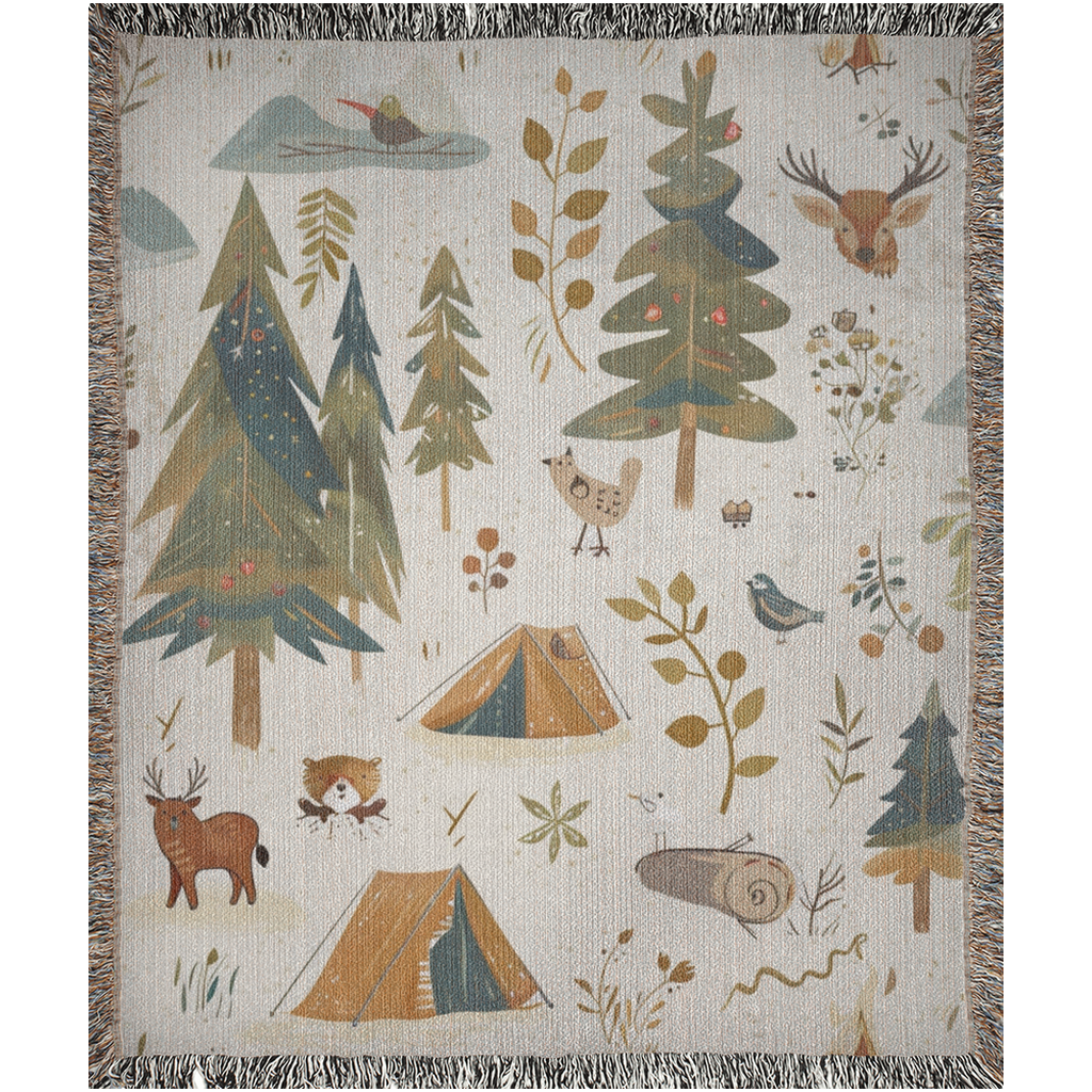 Enchanted Forest Woven Camping