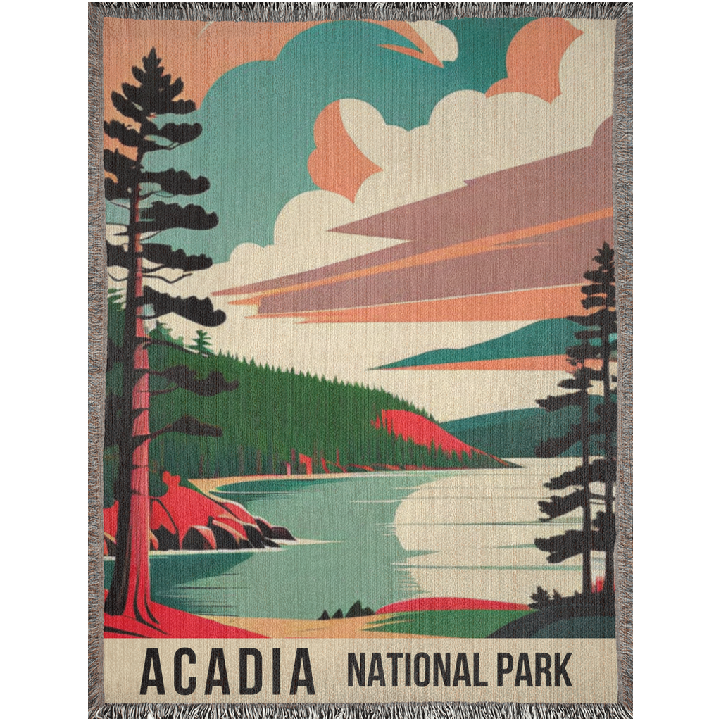 Acadia National Park WPA Blanket