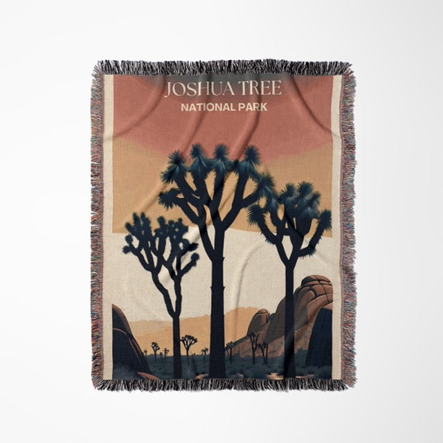 Joshua Tree NPS Woven Blanket