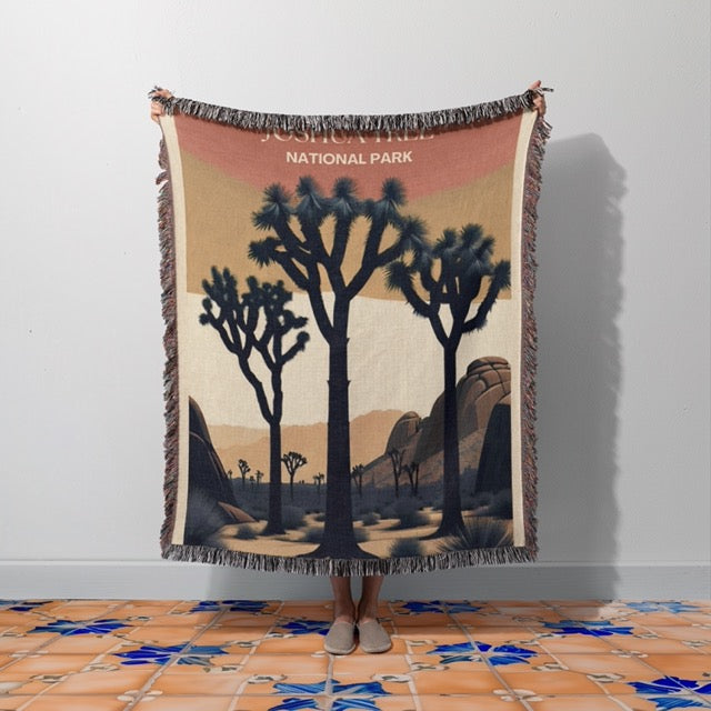 Joshua Tree NPS Woven Blanket