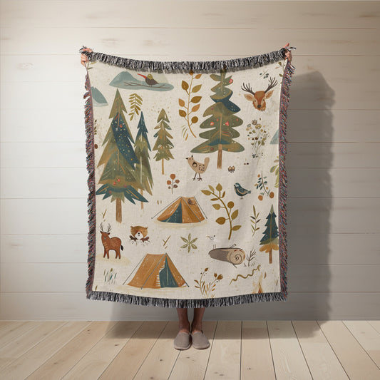 Enchanted Forest Woven Camping