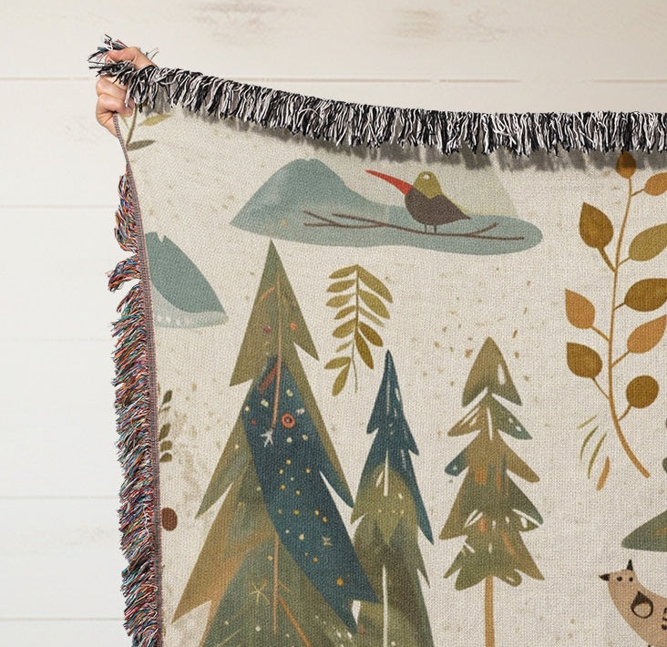 Enchanted Forest Woven Camping