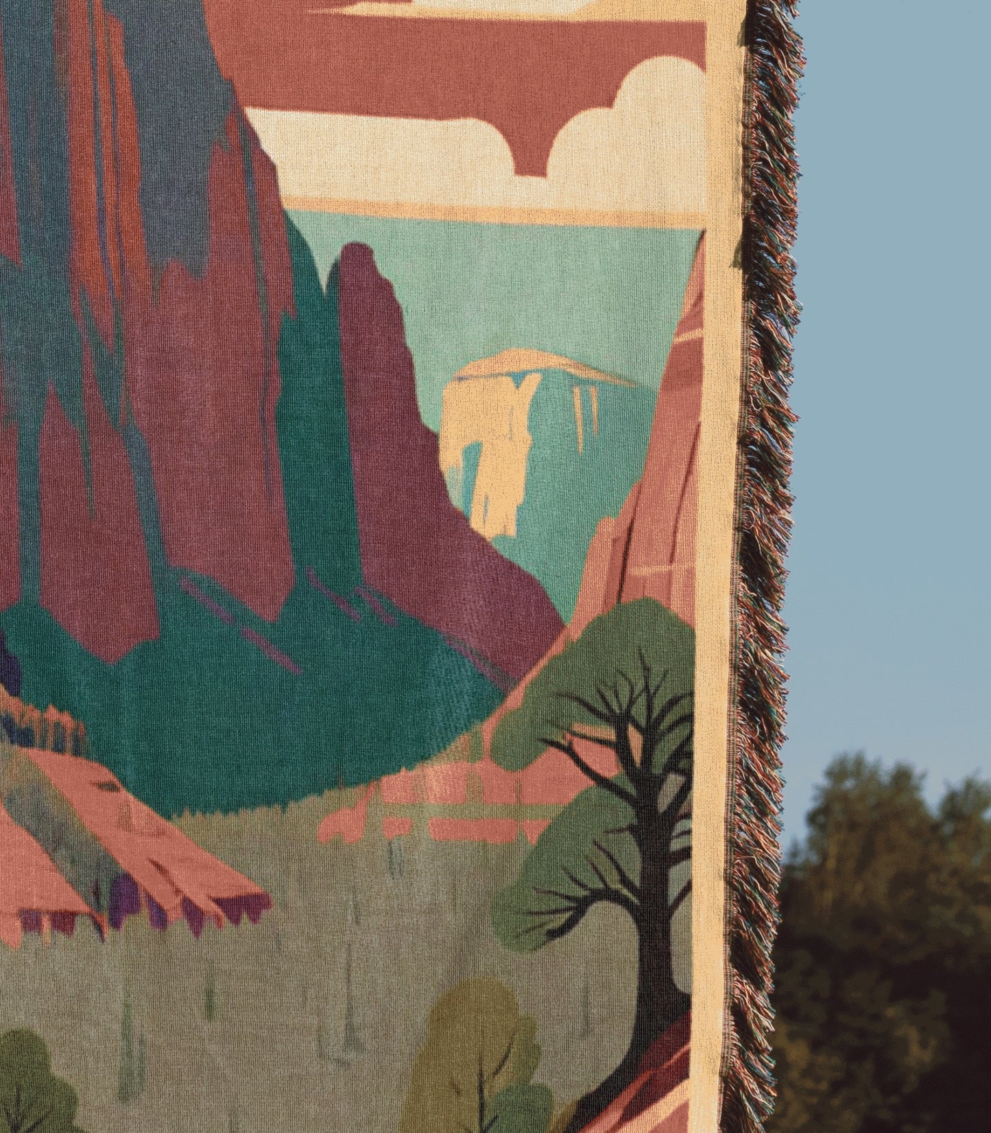 Zion National Park WPA Woven Blanket