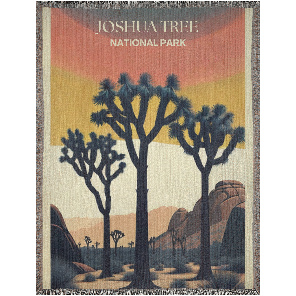 Joshua Tree NPS Woven Blanket